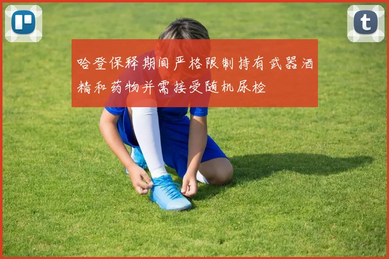 哈登保释期间严格限制持有武器酒精和药物并需接受随机尿检